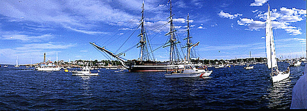 USS Constitution Sets Sail