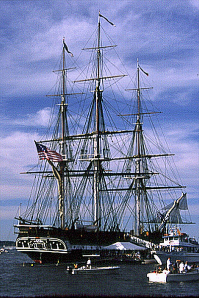 USS Constitution Sets Sail