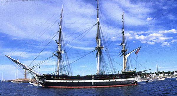 USS Constitution Sets Sail