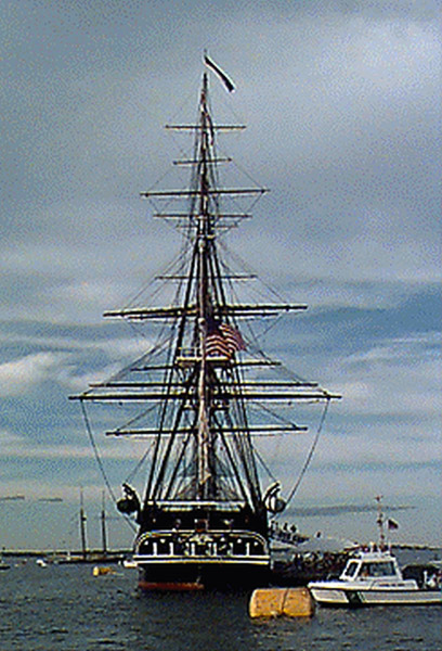 USS Constitution Sets Sail
