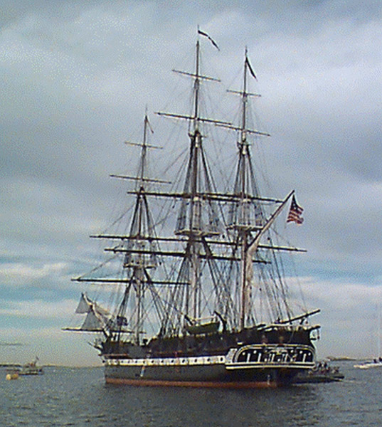 USS Constitution Sets Sail