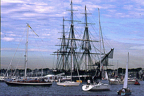 USS Constitution Sets Sail