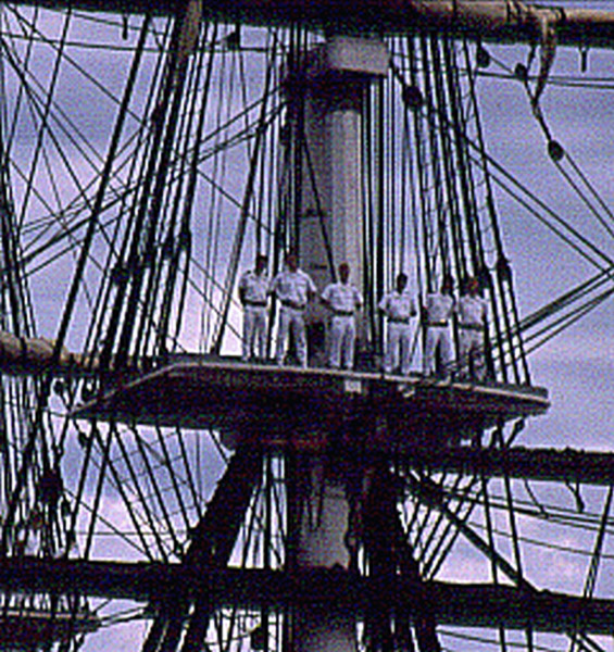 USS Constitution Sets Sail