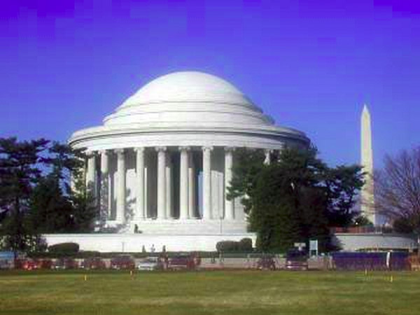 Washington DC, Washington monument, Jeffereson memorial