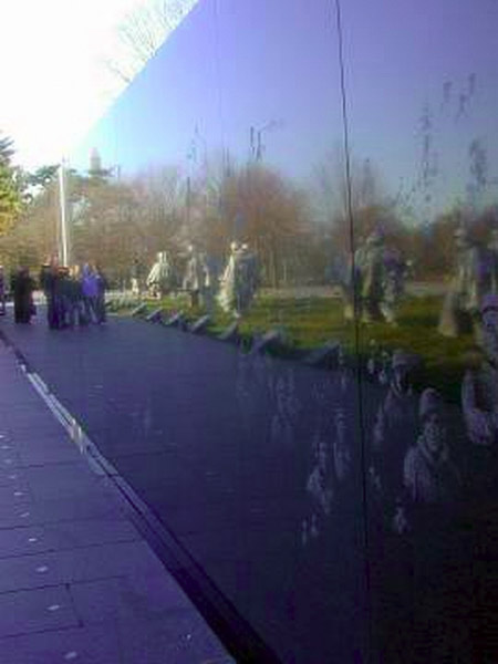 Washington DC, Korean War memorial