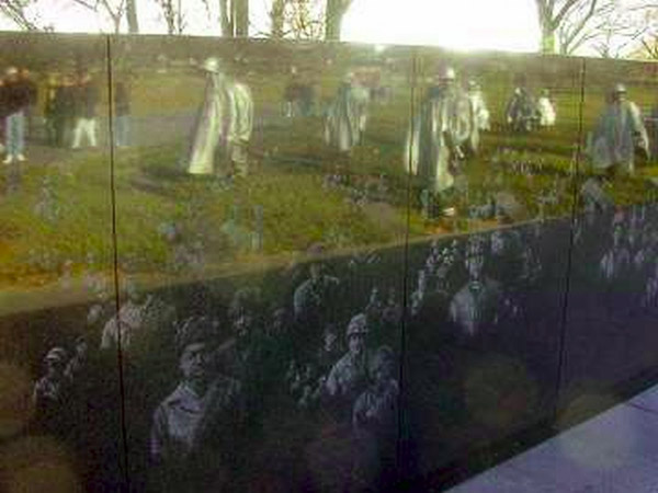 Washington DC, Korean War memorial