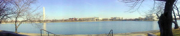 Washington DC, Washington monument and tidal basin