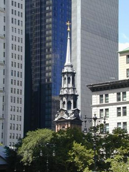 New York City, St Paul's church