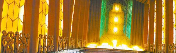 View from staircase landing