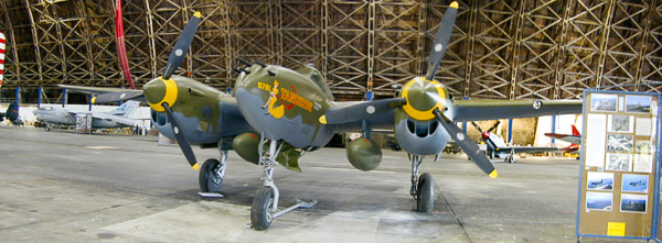 Tillamook Air Museum, P-38 Lightning
