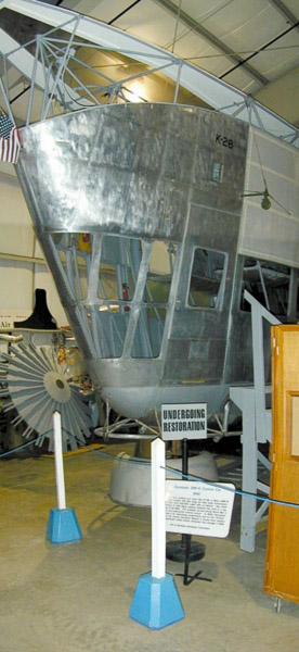 New England Air Museum, Goodyear ZNPK-28 Blimp control car