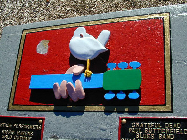 Woodstock location and monument