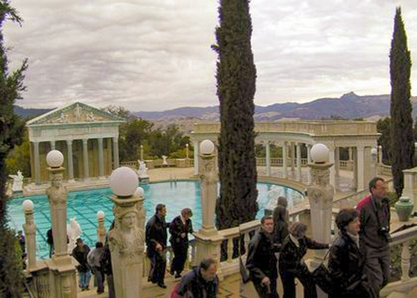 Hearst Castle at Christmas, Neptune Pool