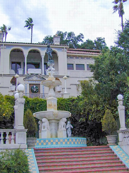 Hearst Castle at Christmas, Neptune Pool