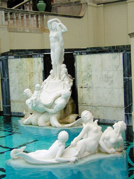Hearst Castle at Christmas, Neptune Pool