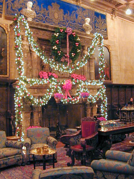 Hearst Castle at Christmas