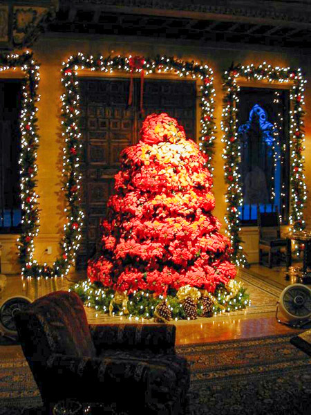 Hearst Castle at Christmas