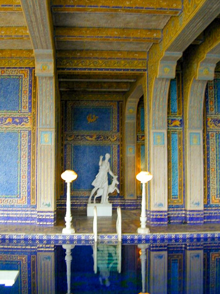 Hearst Castle at Christmas, Roman Pool