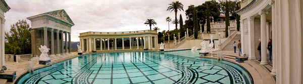 Hearst Castle at Christmas, Neptune Pool