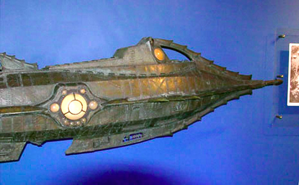 20,000 Leagues Under the Sea exhibit, Nautilus hero model