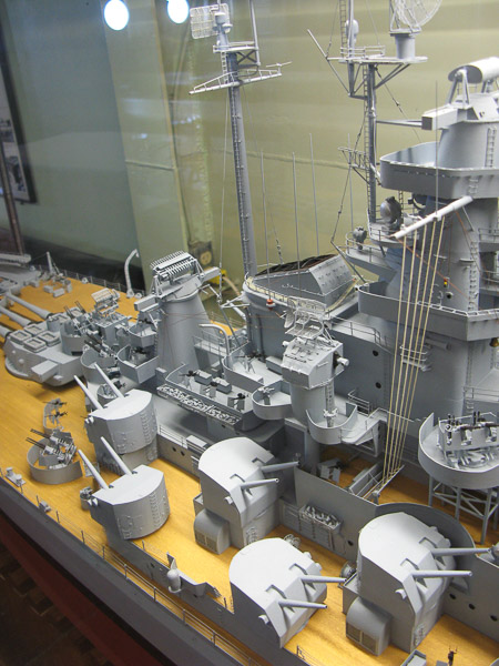 USS Alabama Battleship Memorial Park, model