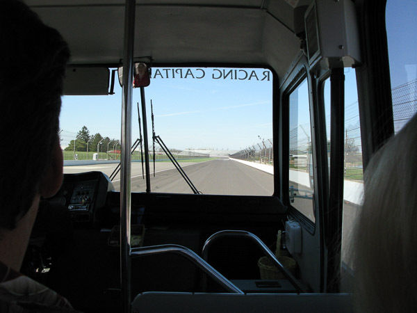 Indianapolis Motor Speedway, bus tour of the track