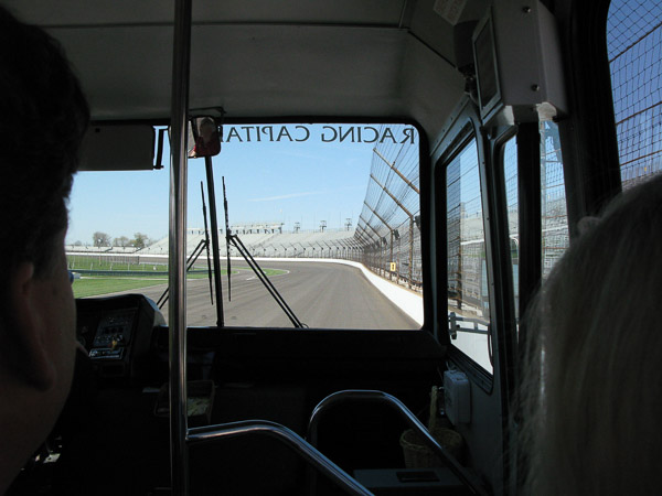 Indianapolis Motor Speedway, bus tour of the track