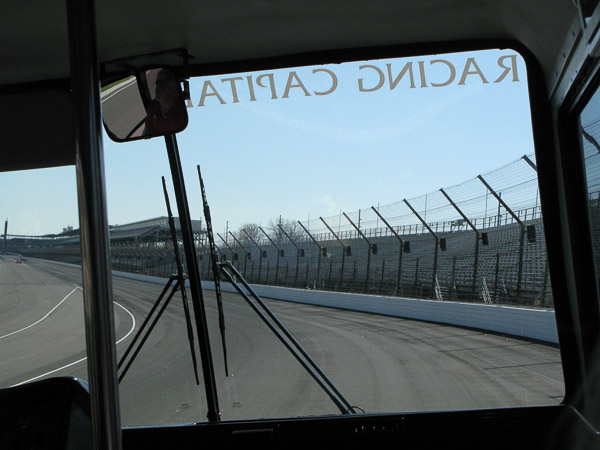 Indianapolis Motor Speedway, bus tour of the track