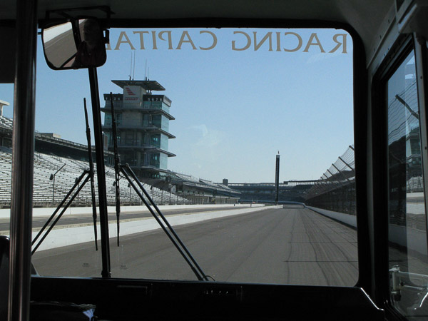 Indianapolis Motor Speedway, bus tour of the track