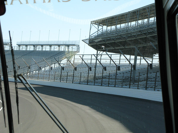 Indianapolis Motor Speedway, bus tour of the track