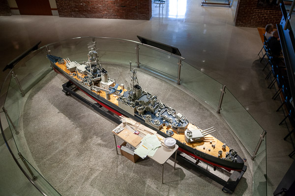 Frazier Kentucky History Museum, battleship USS Kentucky model