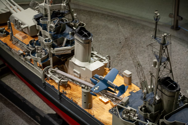 Frazier Kentucky History Museum, battleship USS Kentucky model