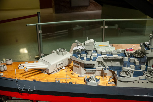 Frazier Kentucky History battleship USS Kentucky model