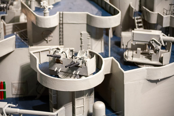 Frazier Kentucky History battleship USS Kentucky model