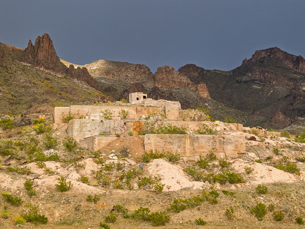 Heading west out of Oatman, AZ
