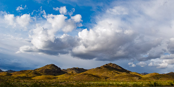 Heading west out of Oatman, AZ