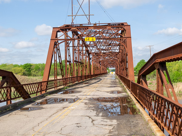 Lake Overholser Bridge in Oklahoma City, OK