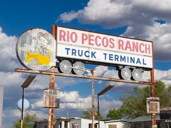 Rio Pecos Ranch truck terminal, Santa Rosa, NM