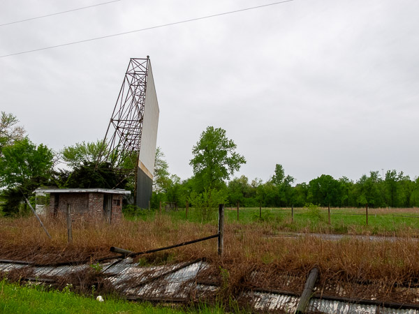 Drive-in theater along Route 66