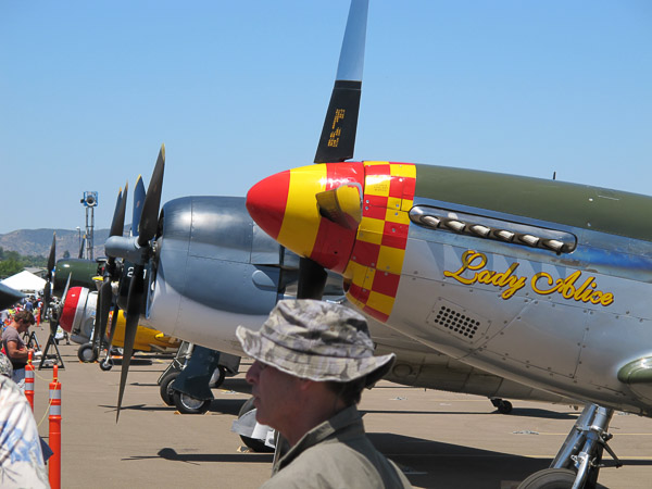Gillespie Airshow, P-51 Mustang