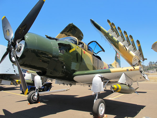 Gillespie Airshow, Douglas A1-E Skyraider