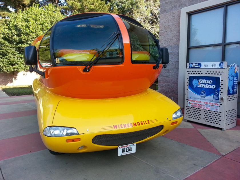 Oscar Mayer Wienermobile, San Jose, CA, Mar 2013