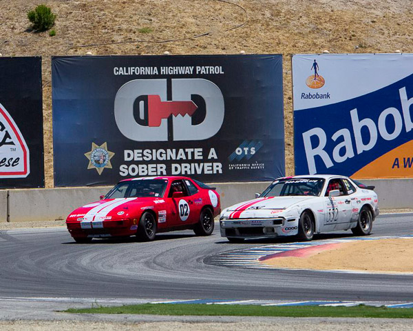 Porsche club at Laguna Seca Raceway