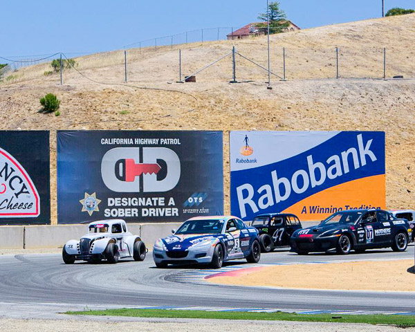 Porsche club at Laguna Seca Raceway