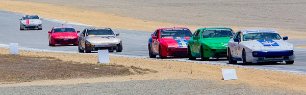 Porsche club at Laguna Seca Raceway