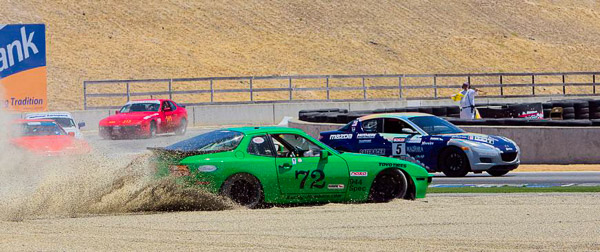 Porsche club at Laguna Seca Raceway