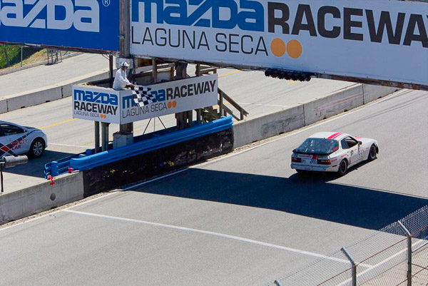 Porsche club at Laguna Seca Raceway