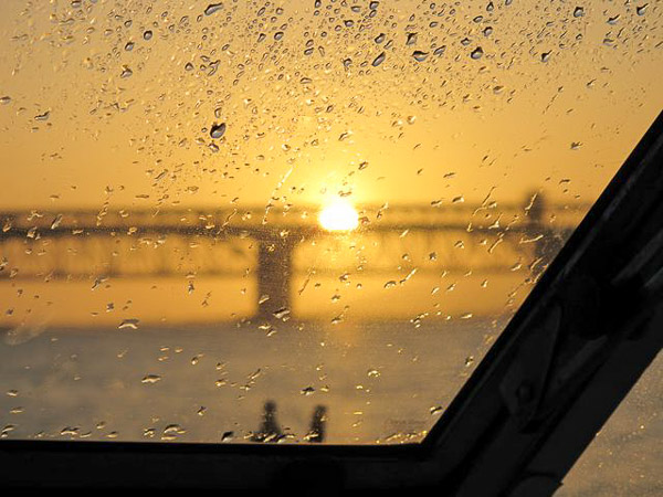 Sturgeon fishing on Suison Bay