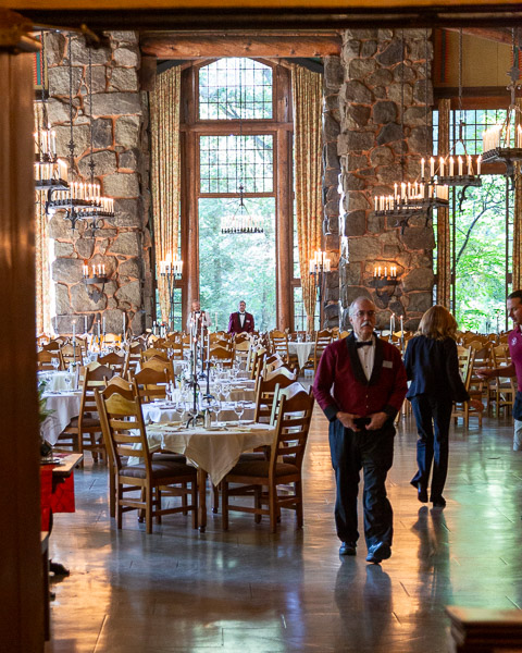 The Ahwahnee Lodge in Yosemite Valley