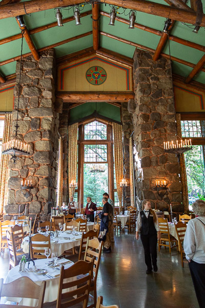 The Ahwahnee Lodge in Yosemite Valley